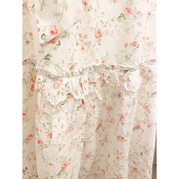 NWOT {LoveShackFancy x Target} Clementine Eyelet Dress - Picture 12 of 12